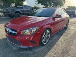 Mercedes-Benz cla-Class salvage cars for sale: 2018 Mercedes-Benz CLA 250