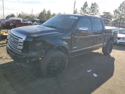 Vehiculos salvage en venta de Copart Denver, CO: 2013 Ford F150 Supercrew