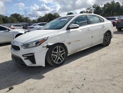 Salvage cars for sale from Copart Ocala, FL: 2019 KIA Forte GT Line