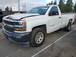 Chevrolet Silverado c1500 salvage cars for sale: 2017 Chevrolet Silverado C1500