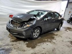 Honda Civic salvage cars for sale: 2013 Honda Civic LX