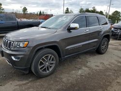 Jeep salvage cars for sale: 2018 Jeep Grand Cherokee Limited