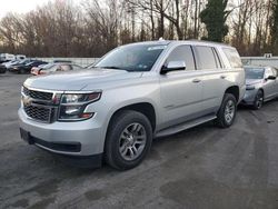 Chevrolet salvage cars for sale: 2017 Chevrolet Tahoe K1500 LT