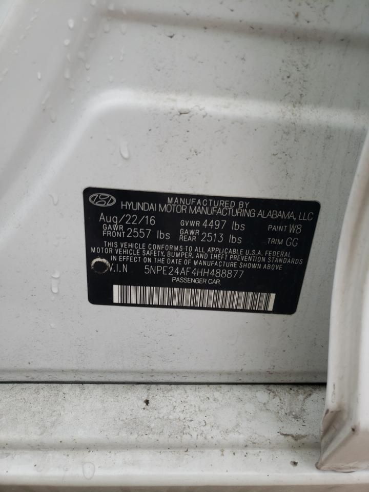 2017 Hyundai Sonata SE