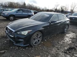 Infiniti q50 salvage cars for sale: 2018 Infiniti Q50 Luxe