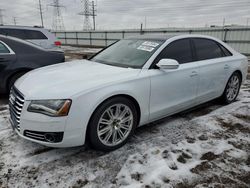 Audi salvage cars for sale: 2013 Audi A8 L Quattro