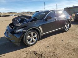 Salvage cars for sale from Copart Colorado Springs, CO: 2009 Infiniti FX35