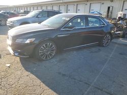 Lincoln Continental salvage cars for sale: 2017 Lincoln Continental Reserve