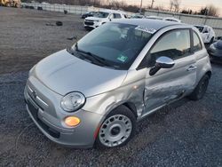 Fiat 500 salvage cars for sale: 2012 Fiat 500 POP