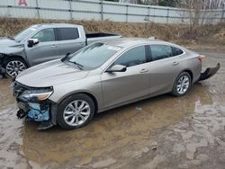 Salvage cars for sale from Copart Davison, MI: 2022 Chevrolet Malibu LT