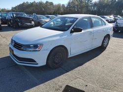 2016 Volkswagen Jetta S en venta en Exeter, RI