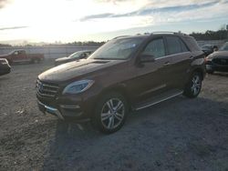 Mercedes-Benz salvage cars for sale: 2014 Mercedes-Benz ML 350 4matic