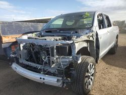 Toyota Tundra Crewmax Limited salvage cars for sale: 2019 Toyota Tundra Crewmax Limited