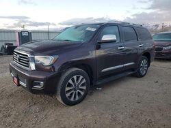 Toyota Sequoia salvage cars for sale: 2019 Toyota Sequoia Limited