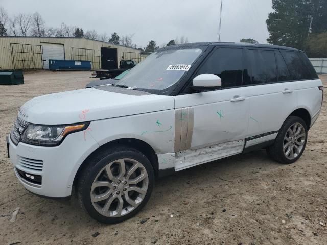 2017 Land Rover Range Rover Supercharged