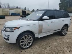 Land Rover Range Rover salvage cars for sale: 2017 Land Rover Range Rover Supercharged