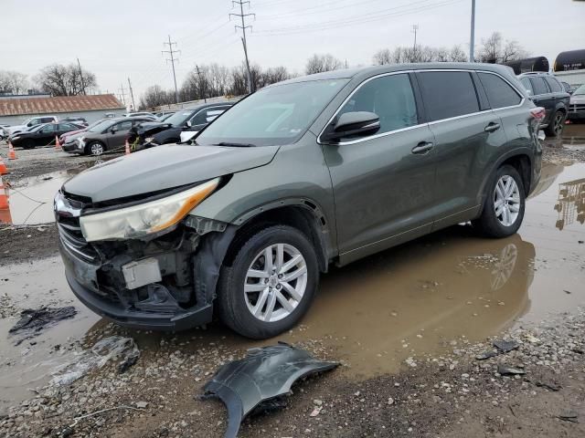 2014 Toyota Highlander LE