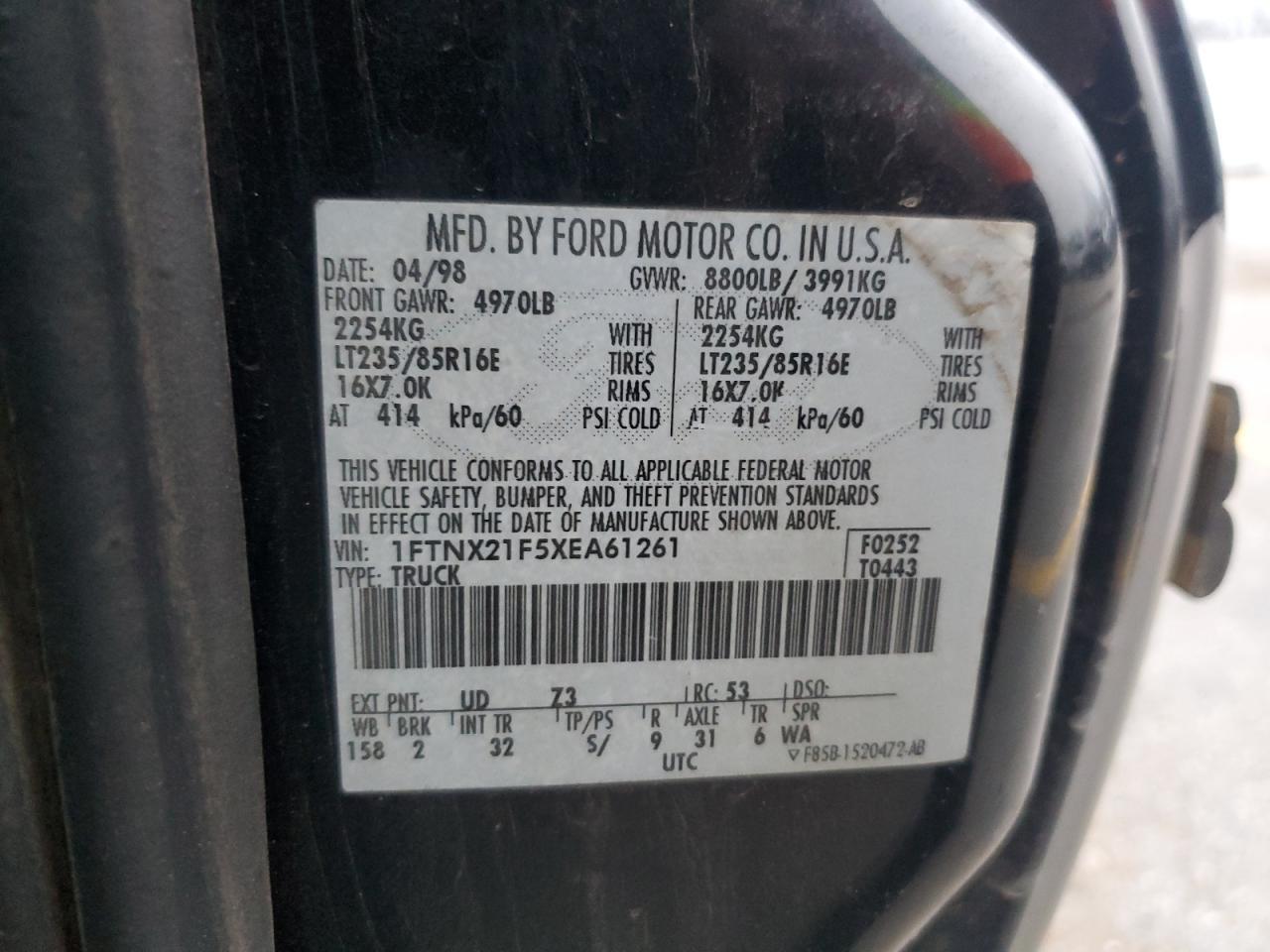 1999 Ford F250 Super Duty