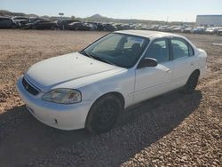 Honda Civic Vehiculos salvage en venta: 1999 Honda Civic EX