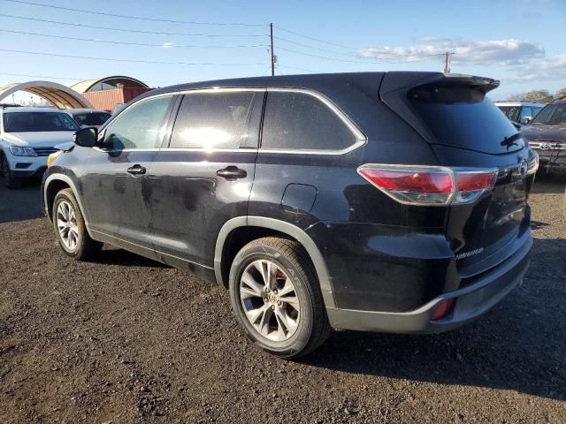 2015 Toyota Highlander LE