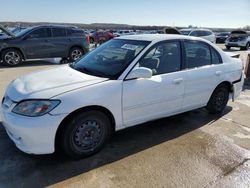 Honda Civic lx salvage cars for sale: 2005 Honda Civic LX