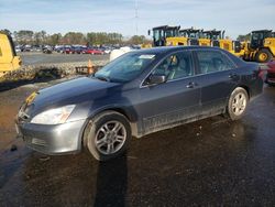 Honda Accord ex salvage cars for sale: 2006 Honda Accord EX