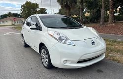 Salvage cars for sale from Copart Opa Locka, FL: 2015 Nissan Leaf S