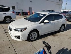 Salvage cars for sale from Copart Farr West, UT: 2017 Subaru Impreza Premium Plus