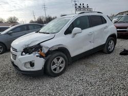 Chevrolet salvage cars for sale: 2016 Chevrolet Trax 1LT