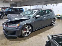 Volkswagen salvage cars for sale: 2017 Volkswagen GTI Sport