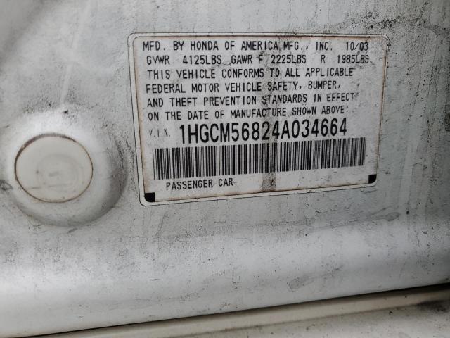 2004 Honda Accord ex