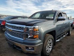 Chevrolet Silverado k1500 lt salvage cars for sale: 2014 Chevrolet Silverado K1500 LT