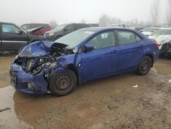 Toyota Corolla salvage cars for sale: 2014 Toyota Corolla L