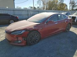 Tesla Model s salvage cars for sale: 2018 Tesla Model S