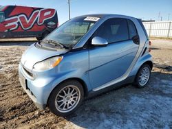 Smart Fortwo salvage cars for sale: 2011 Smart Fortwo Pure