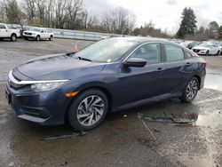 Salvage cars for sale from Copart Portland, OR: 2017 Honda Civic EX