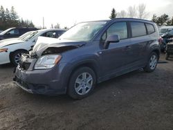 Chevrolet salvage cars for sale: 2012 Chevrolet Orlando LT