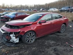 Chevrolet Malibu salvage cars for sale: 2021 Chevrolet Malibu RS