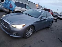 Infiniti salvage cars for sale: 2014 Infiniti Q50 Base