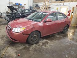 Hyundai Elantra salvage cars for sale: 2010 Hyundai Elantra Blue