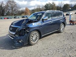 Infiniti qx80 salvage cars for sale: 2015 Infiniti QX80