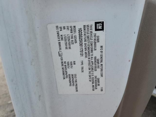 2006 Chevrolet Express G2500