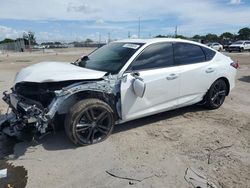 Acura Integra a salvage cars for sale: 2024 Acura Integra A-SPEC Tech