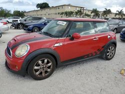 Mini salvage cars for sale: 2009 Mini Cooper S