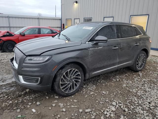 2019 Lincoln Nautilus Reserve