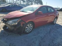 Toyota Corolla salvage cars for sale: 2015 Toyota Corolla L