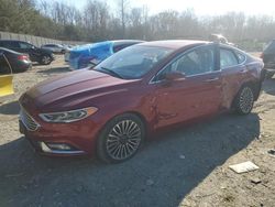 Ford salvage cars for sale: 2017 Ford Fusion SE Hybrid