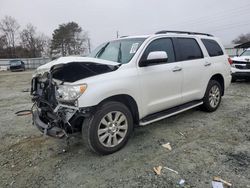 Toyota Sequoia salvage cars for sale: 2016 Toyota Sequoia Platinum