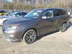 Mitsubishi salvage cars for sale: 2017 Mitsubishi Outlander SE