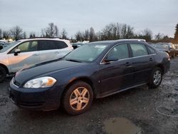 Chevrolet Impala salvage cars for sale: 2009 Chevrolet Impala LS